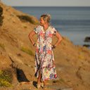 Robe Amélia popeline de coton Portofino - Quintessence