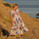 Robe Amélia popeline de coton Portofino - Quintessence