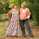 Robe Anaëlle - Double gaze de coton marine - Quintessence