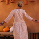 Robe Anastasia brodée ivoire - Quintessence