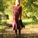 Robe Armande – double gaze de coton bois de rose - Quintessence