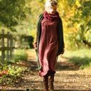 Robe Armande – double gaze de coton bois de rose - Quintessence