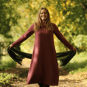 Robe Armande – double gaze de coton bois de rose - Quintessence