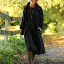 Robe Armande – double gaze de coton feuillage d'hiver - Quintessence