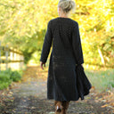 Robe Armande – double gaze de coton feuillage d'hiver - Quintessence