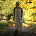 Robe Armande – double gaze de coton fleurie Rosalie - Quintessence