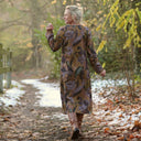 Robe Armande – Satin de coton Jardin d'automne - Quintessence