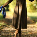 Robe Armande - Velours côtelé moka - Quintessence