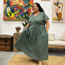 Robe Athéna - lin terracotta