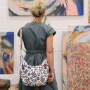 Robe Athéna - popeline de coton vert eucalyptus - Quintessence