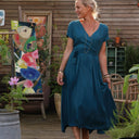 Robe Athéna - viscose canard - Quintessence