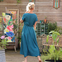 Robe Athéna - viscose canard - Quintessence