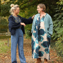 Robe Aurélia - Double gaze de coton parme - Quintessence