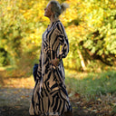 Robe Aurélia - Viscose vague graphique - Quintessence