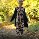 Robe Aurélia - Viscose vague graphique - Quintessence