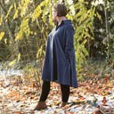 Robe Carole – flanelle de coton tartan érable rouge - Quintessence