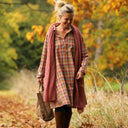 Robe Carole – tartan automnal - Quintessence