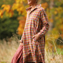 Robe Carole – tartan automnal - Quintessence