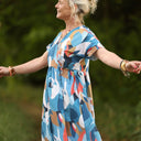 Robe Charline – Coton Envol graphique - Quintessence