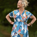 Robe Charline – Coton Envol graphique - Quintessence