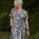 Robe Charline – Coton Fleurs d'Inde - Quintessence