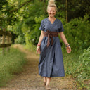 Robe Charline – Jean de coton bleu - Quintessence