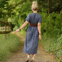 Robe Charline – Jean de coton bleu - Quintessence