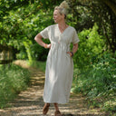 Robe Charline – Lin naturel - Quintessence