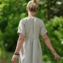 Robe Charline – Lin naturel - Quintessence