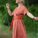Robe Charline – Lin Terre cuite - Quintessence