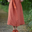 Robe Charline – Lin Terre cuite - Quintessence