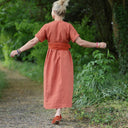 Robe Charline – Lin Terre cuite - Quintessence
