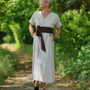 Robe Charline – Rayure coton Amiral marine - Quintessence