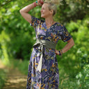 Robe Charline – Satin de coton Bois de Myrthe - Quintessence