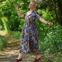 Robe Charline – Satin de coton Bois de Myrthe - Quintessence