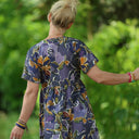 Robe Charline – Satin de coton Bois de Myrthe - Quintessence
