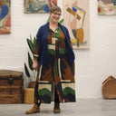 Robe Cyrielle - jean bleu nuit - Quintessence