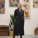 Robe Cyrielle - jean bleu nuit - Quintessence