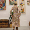 Robe Cyrielle - velours milleraies champêtre - Quintessence