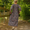Robe Diane - Coton feuillages - Quintessence