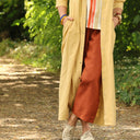 Robe Diane - Coton lavé plumetis Camomille - Quintessence
