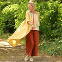 Robe Diane - Coton lavé plumetis Camomille - Quintessence