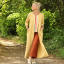 Robe Diane - Coton lavé plumetis Camomille - Quintessence