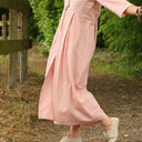 Robe Diane - Lin rose poudré - Quintessence