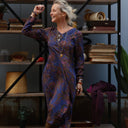 Robe Edmée — Viscose Brume d'Écosse - Quintessence