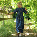 Robe Édonie — Coton bleu de serre - Quintessence