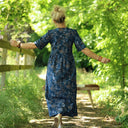 Robe Édonie — Coton bleu de serre - Quintessence
