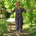 Robe Édonie — Coton jardin persan - Quintessence