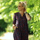 Robe Édonie — Coton nuit romantique - Quintessence