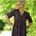 Robe Édonie — Coton nuit romantique - Quintessence